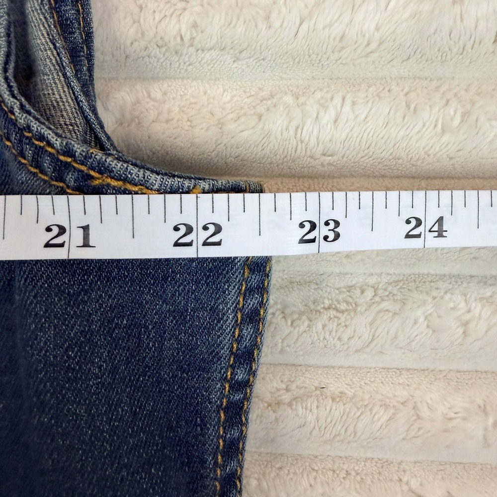Victorious Mens Studded Denim Vest with Hood Blue Sleeveless Jean Jacket 2XL - Picture 3 of 5